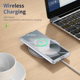 360° Magnetic Clear Ring Holder Case