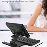 Wireless Keyboard & Stand Combo 4-in-1