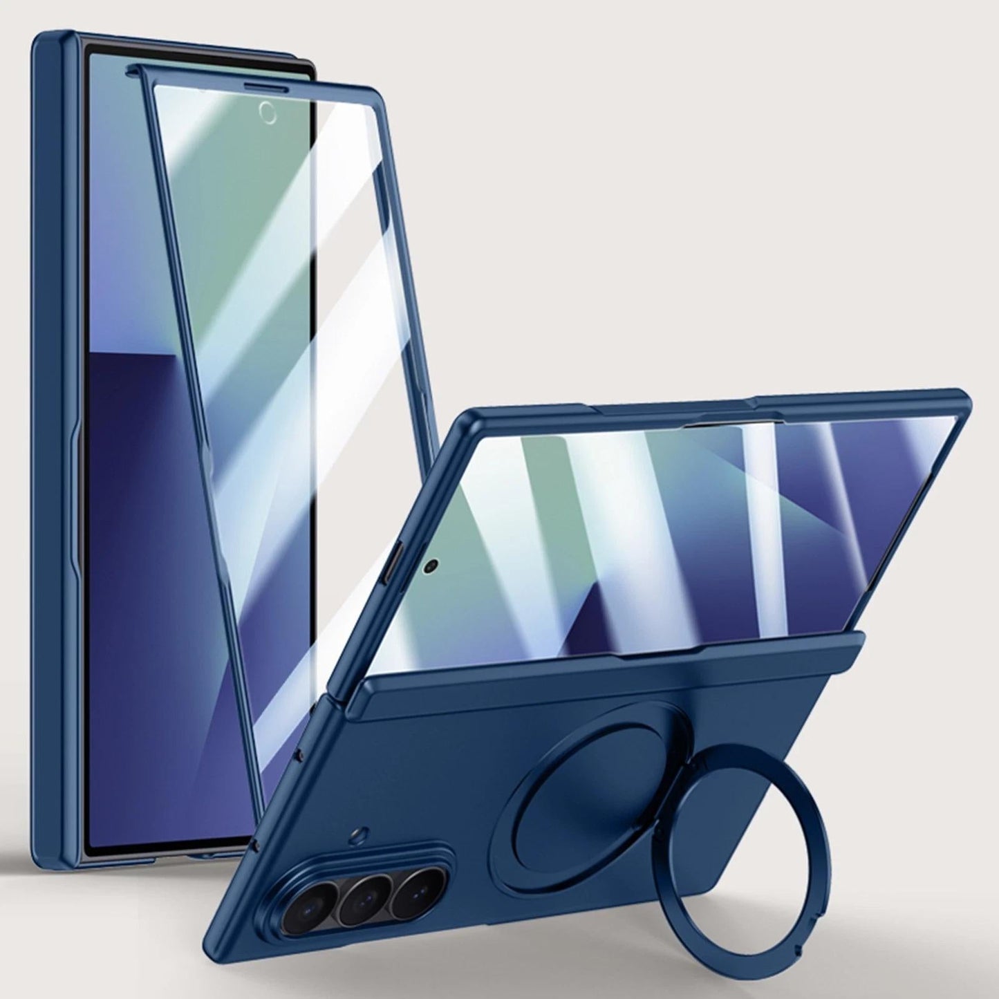 Magnetic Ring Stand Shockproof Case