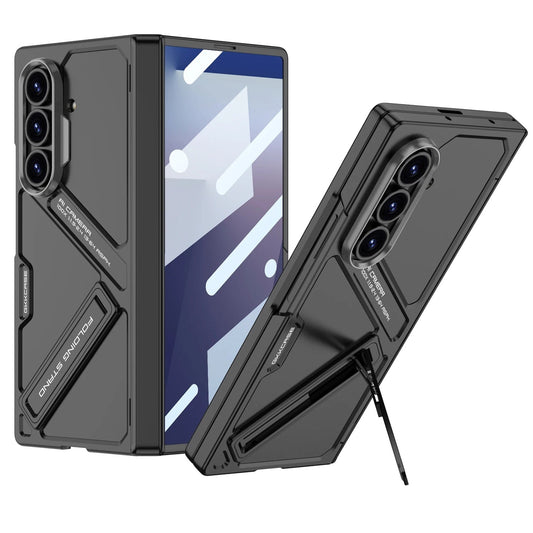 Magnetic Hinge 360 Armor Stand Slim Cover Case