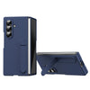 Skin-Friendly Matte Kickstand Metal Lens case