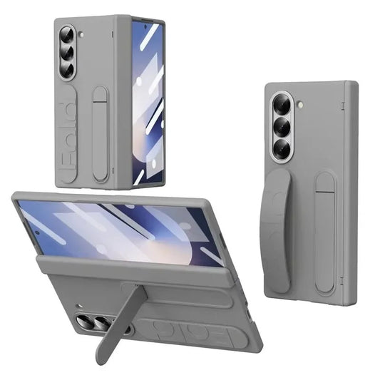 Stand Case with Wristband & Hinge Protection