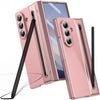 Luxury Leather Case Hinge Protection Pen Slot