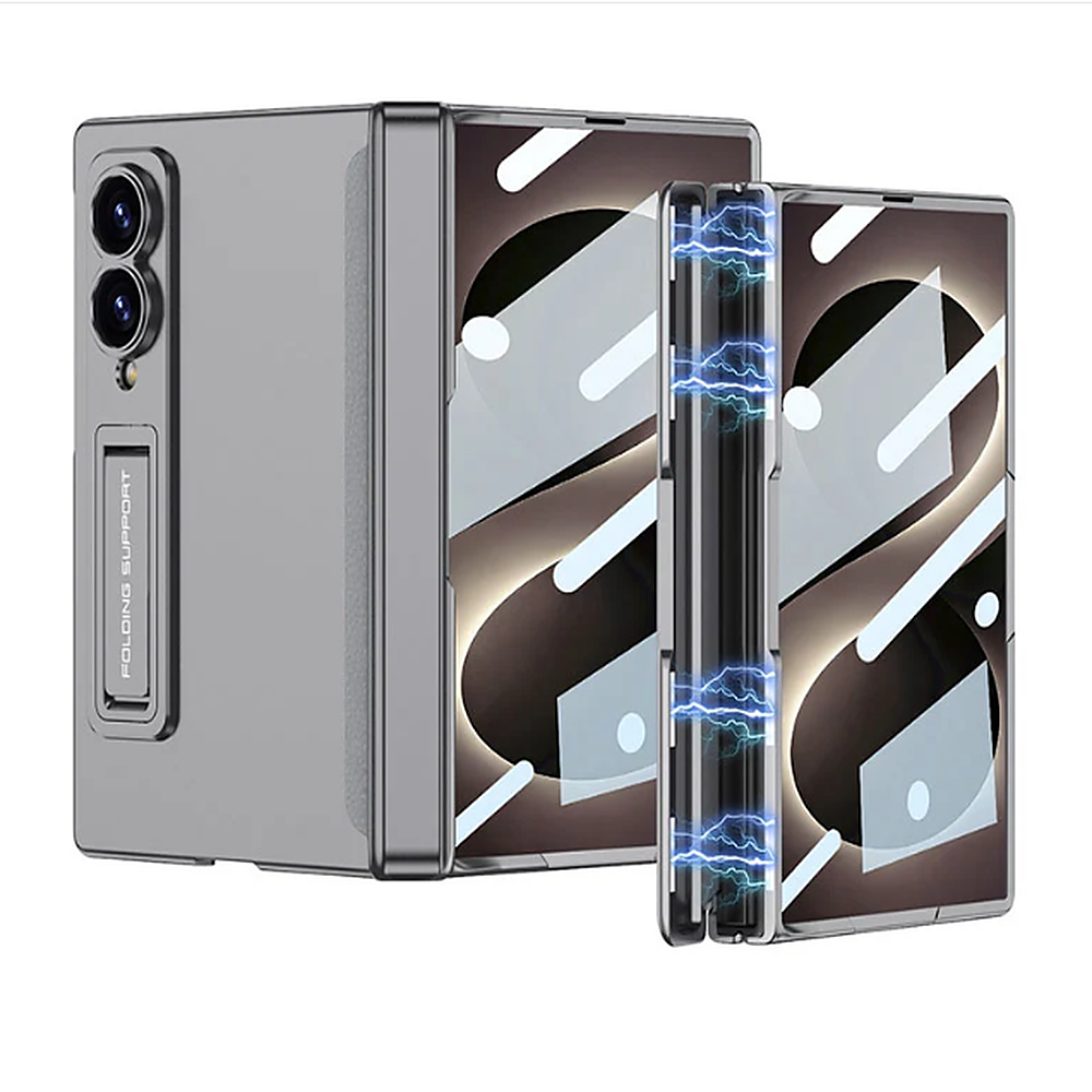 Galaxy Z Fold 8 Kickstand Case with 360° Hinge Protection