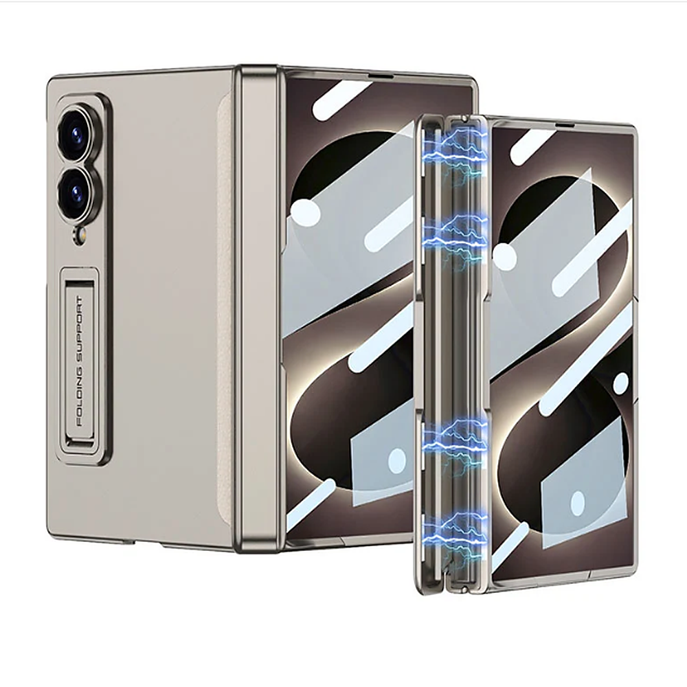 Galaxy Z Fold 8 Kickstand Case with 360° Hinge Protection